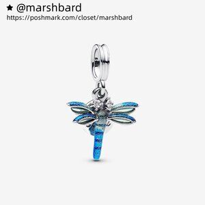 Pandora Dragonfly Double Dangle Charm